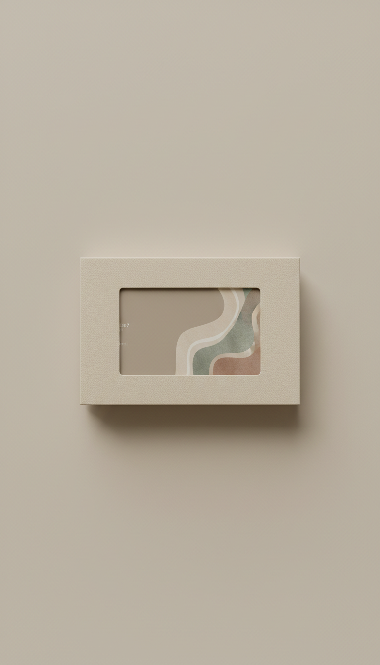 Reiki Session Gift Card Minimalist Wrap