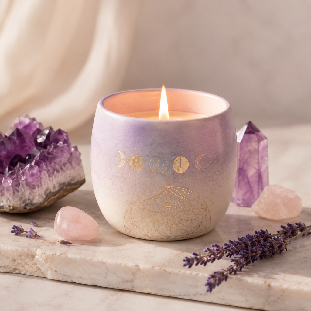 Sacred Violet Flame Candle