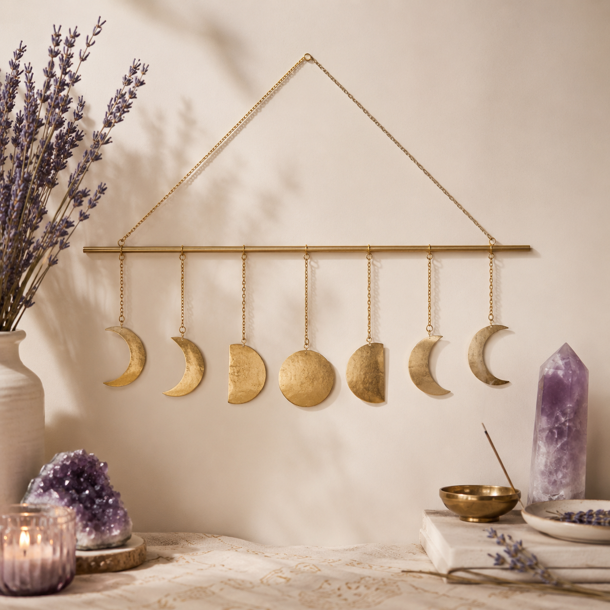 Moon Phase Wall Hanging