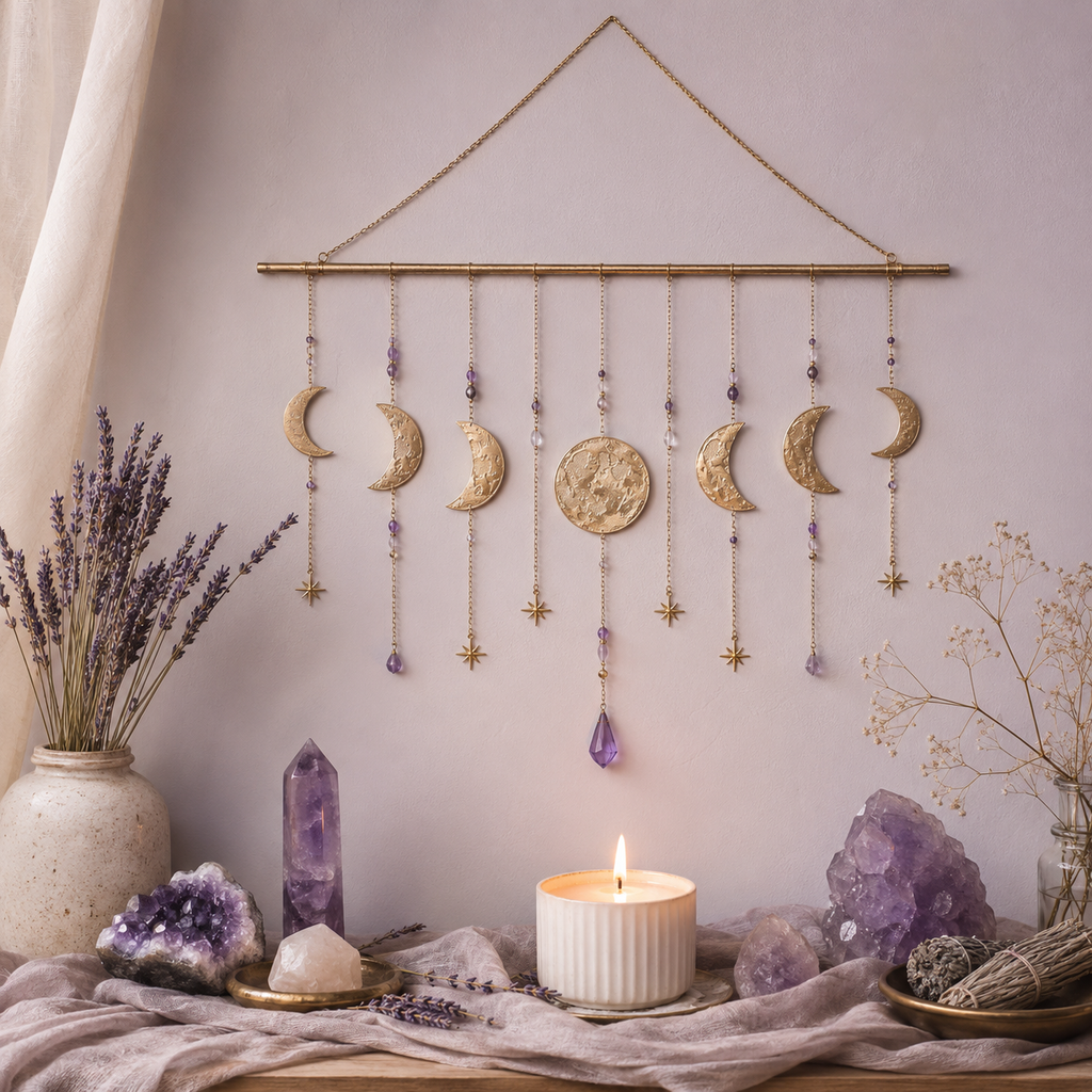 Moon Phase Wall Hanging