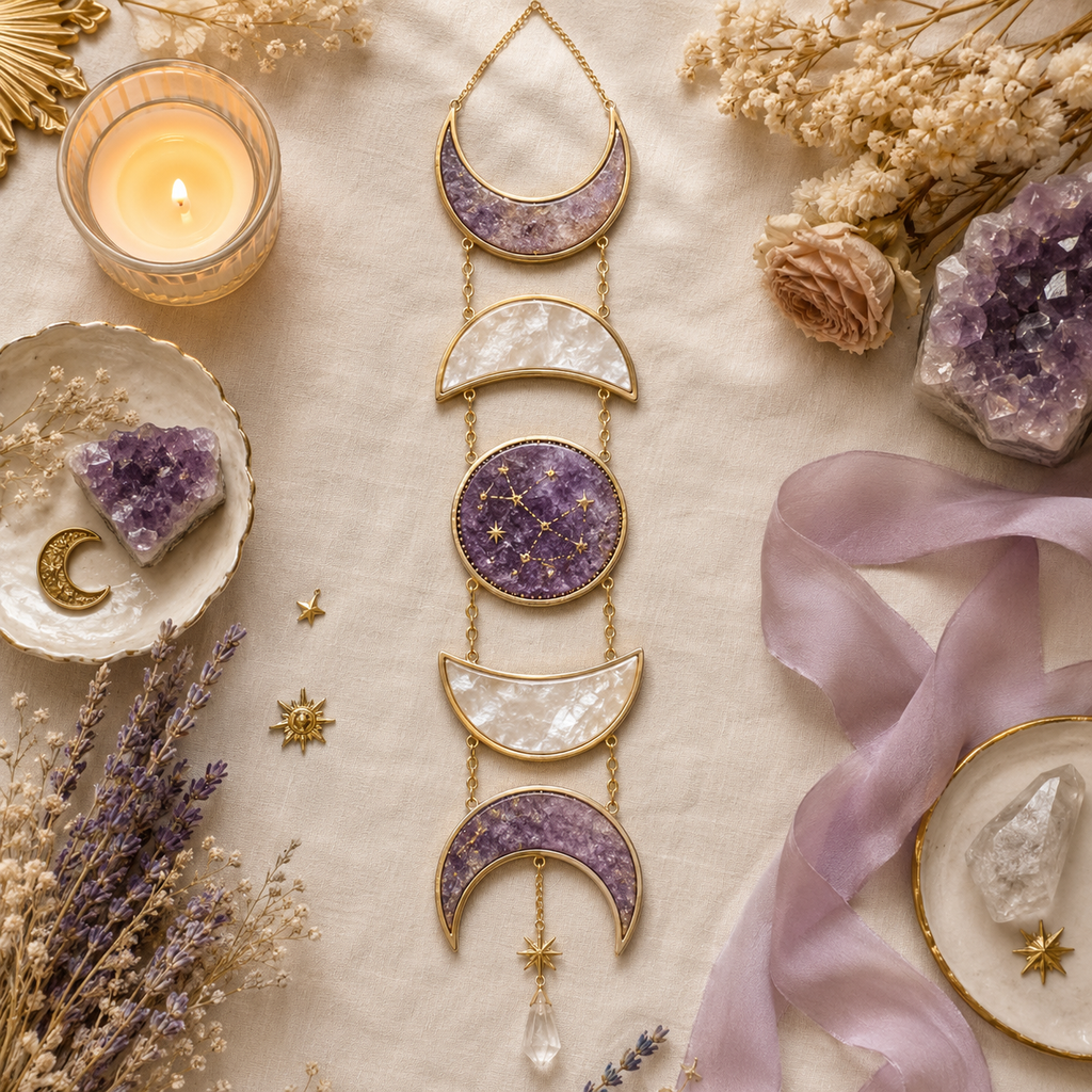 Moon Phase Wall Hanging