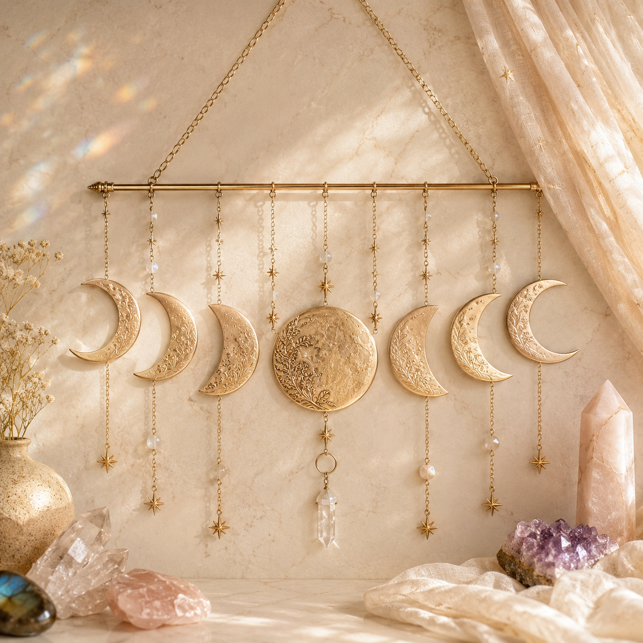 Moon Phase Wall Hanging
